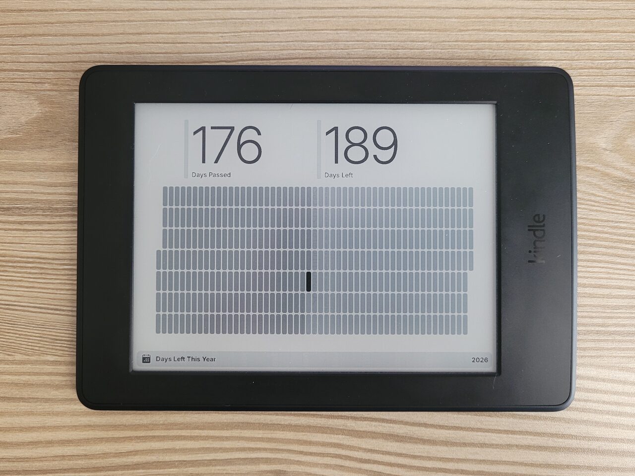 Kindle PW 7th Gen running TRMNL