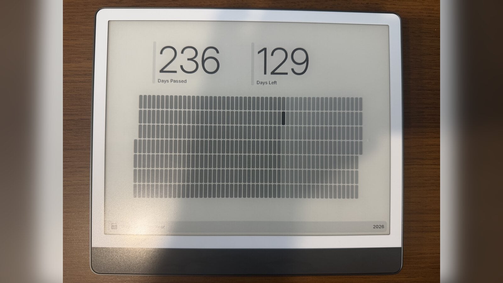 Kindle Scribe running TRMNL