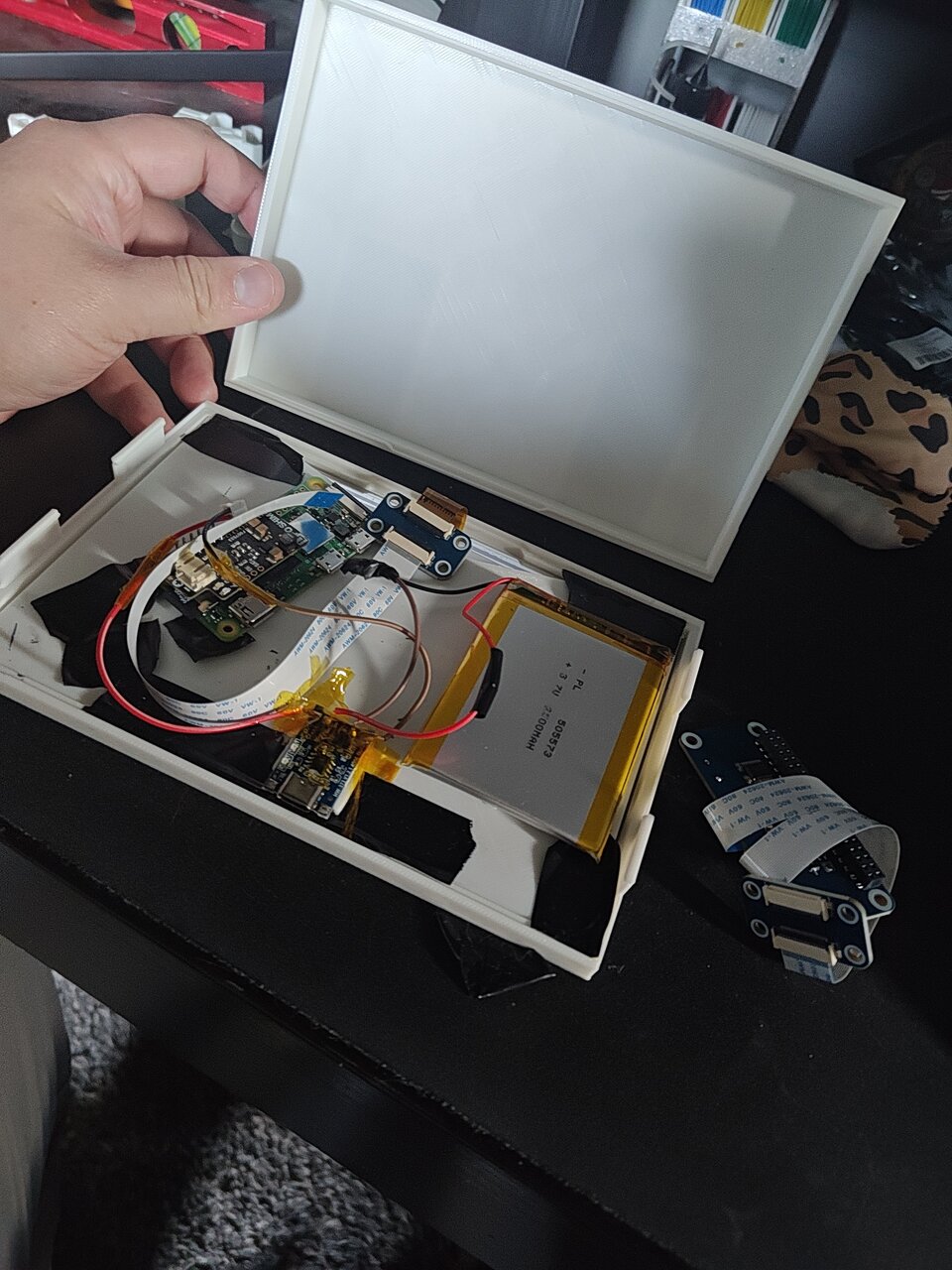 Raspberry Pi Touch 2 running TRMNL
