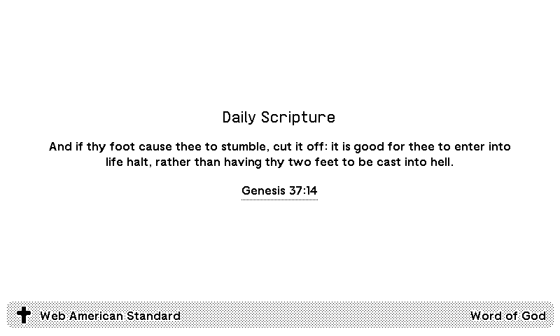 Bible Verses plugin preview