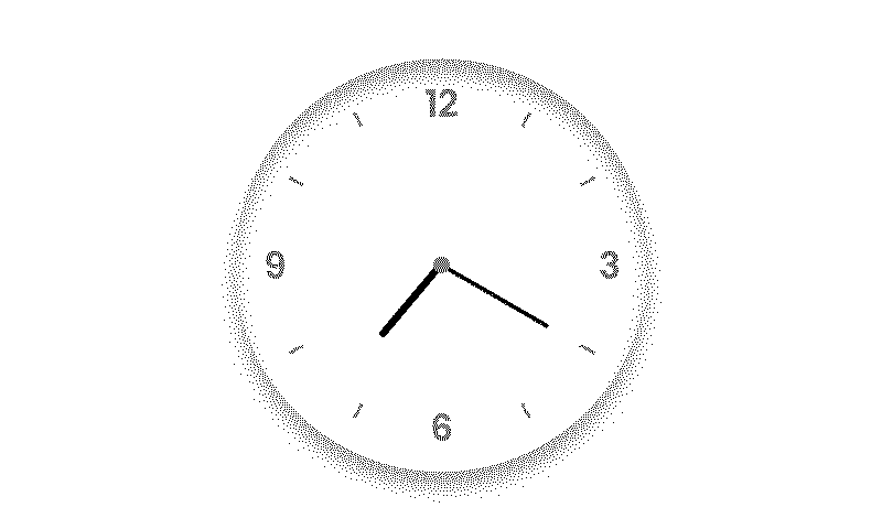 Clock plugin preview