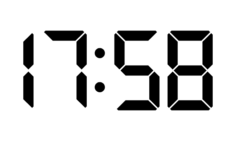 Clock Digital layout