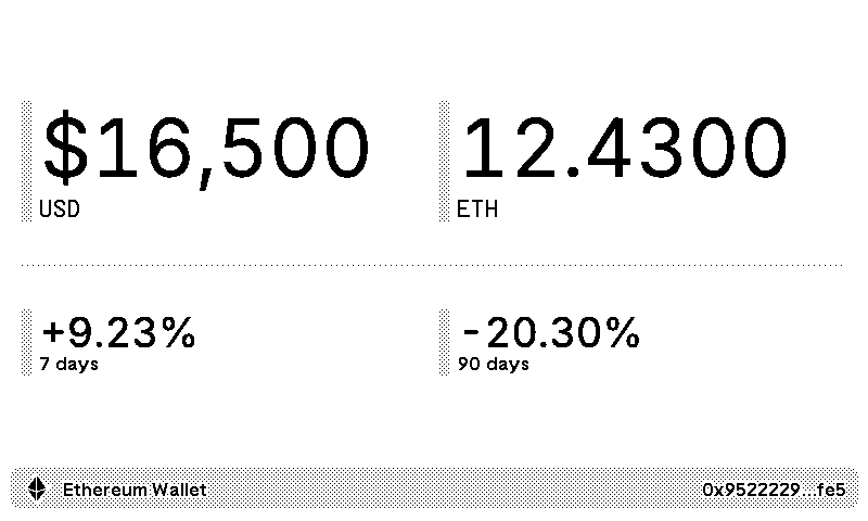 Ethereum Wallet plugin preview