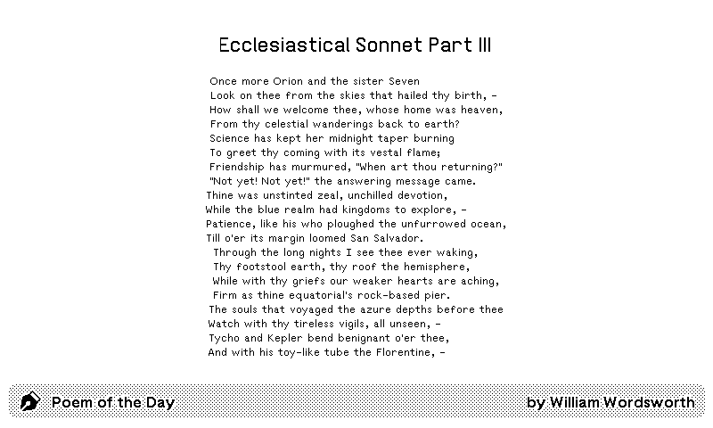 Poetry Today plugin preview