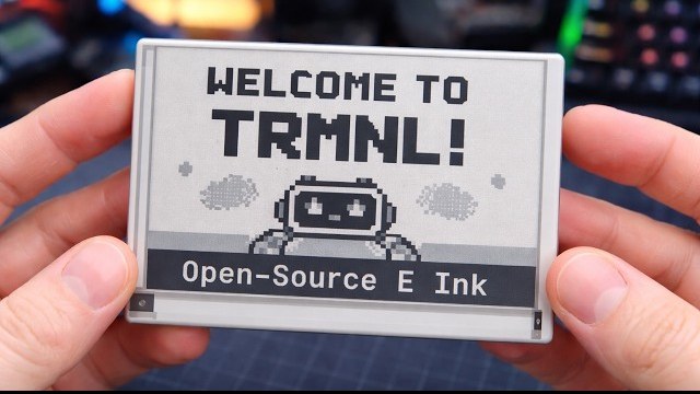 TRMNL - The Open Source E Ink Display