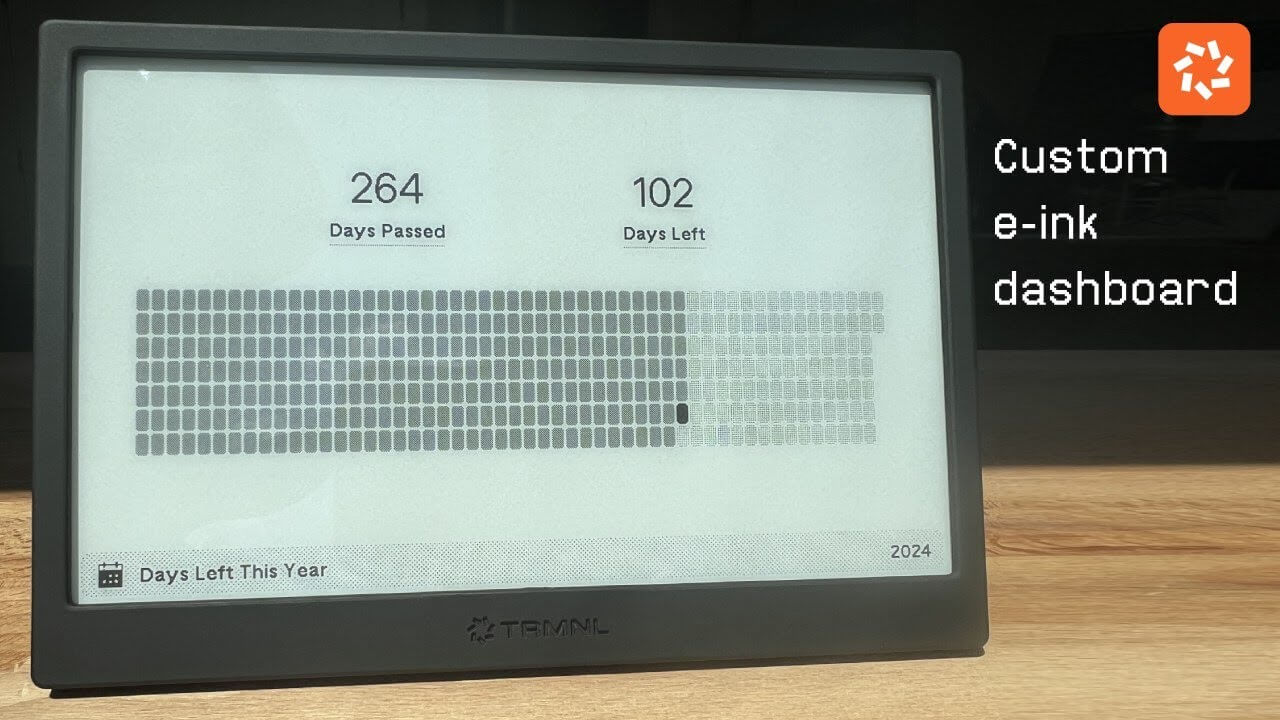Building a custom ePaper dashboard plugin with TRMNL