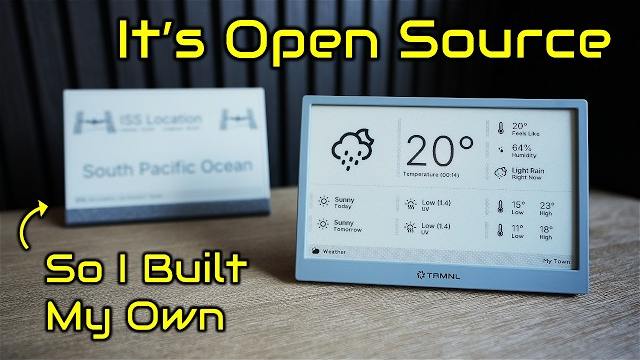 TRMNL: The Open Source Smart Display You Can Build Yourself