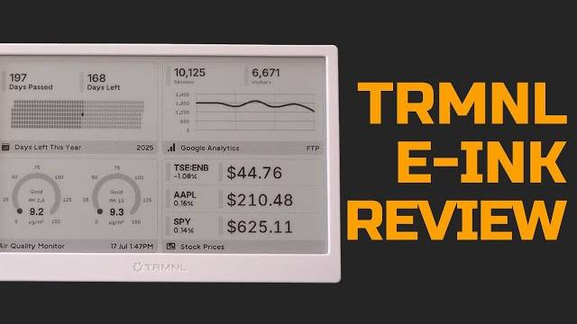 TRMNL - The ePaper Dashboard Display of Your Dreams