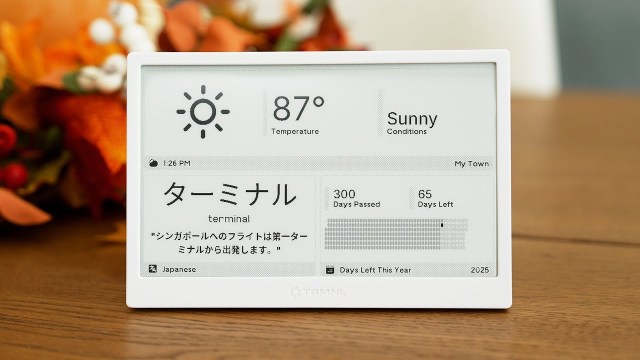 TRMNL - The Clever ePaper Display That’s NOT Trying To Distract You