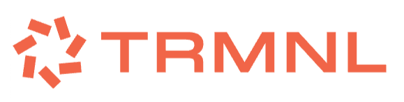 The original TRMNL logo in orange